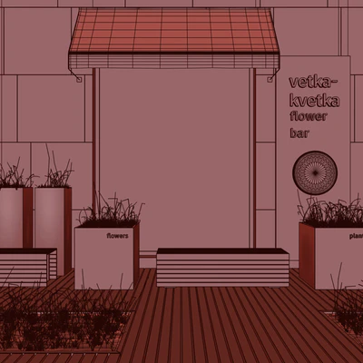 Plants shop fasade — Ver 3