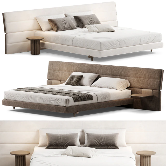 Universal 01 Bed By lumlum — Скачать
