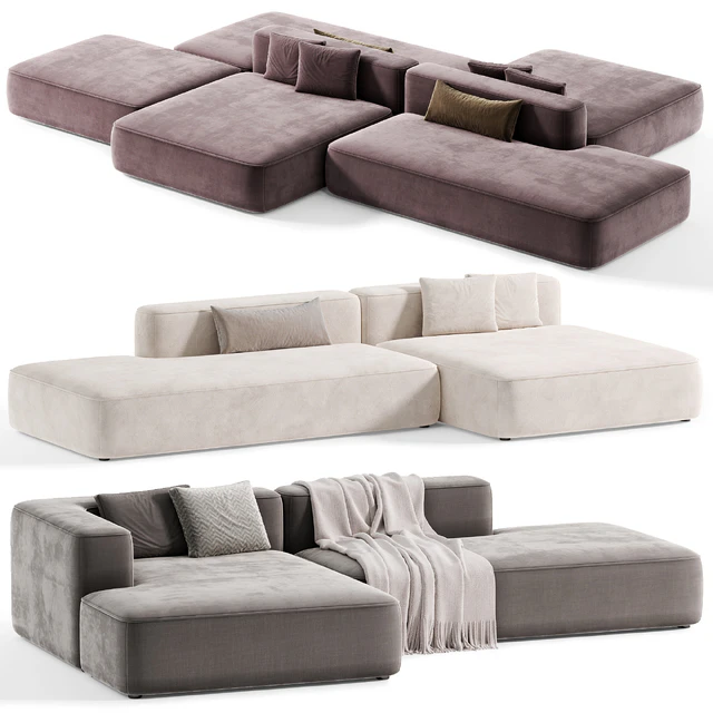 Leman Modular sofa Modern Sofa 02 By Lavsit — Скачать