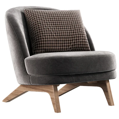 Armchair Pyle by divan.ru, Pyle Cozy White — Ver 3