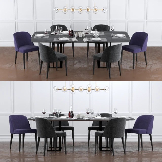 Meridiani Dinning Set — Скачать