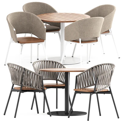 STEM 003 table, PIPER 022, 122 by Roda — Ver 1
