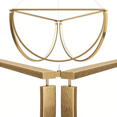 Chord Cluster Chanderlier by Studio Alex Allen — Ver 1