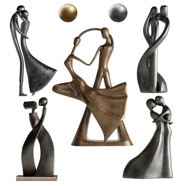 Human Abstract Sculptures 6 Love Position — Download