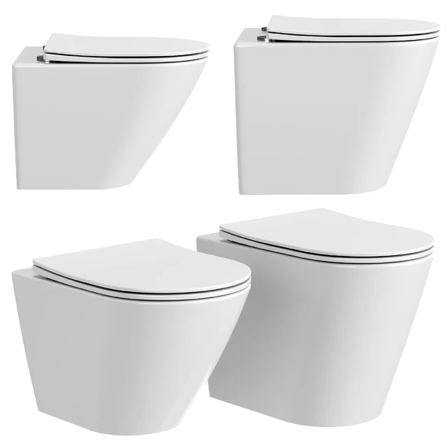 Toilet bowl Ceramica Nova HIGHLIGHT — Descargar