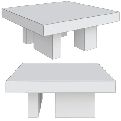Ipe Cavalli (Visionnaire) 2019 MARTY Low table — Ver 2