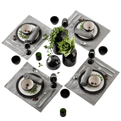 Table setting 3 — View 4