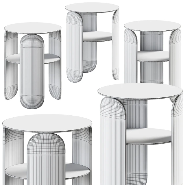 Fermob Bebop Side Table / Кофейный столик — Скачать