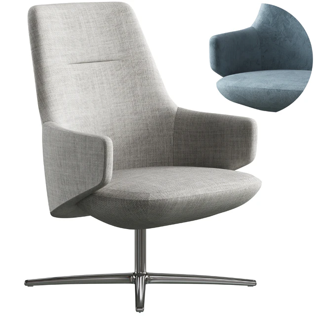 Lounge armchair LD Seating Melody ML-L — Descargar
