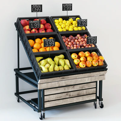 Rack with fruits — Ver 1