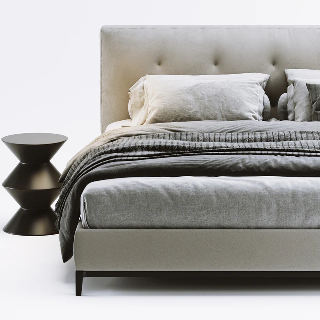 Minotti Andersen Quilt Bed — Descargar