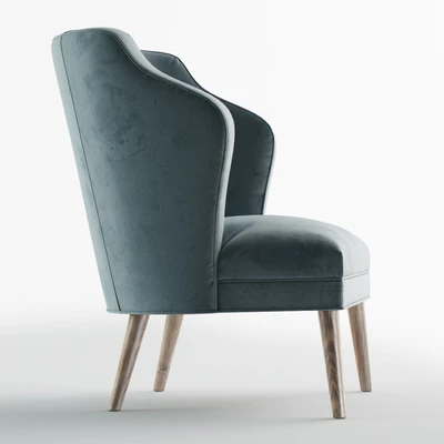 Dulwich Chair Pale Blue — Ver 2