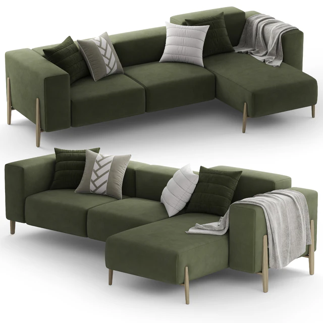 Corner sofa PIANCA ALL-IN — Descargar