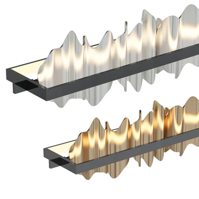 Metal chandelier — Ver 3