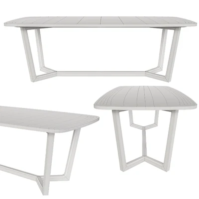 Concorde table by Poliform — Ver 3