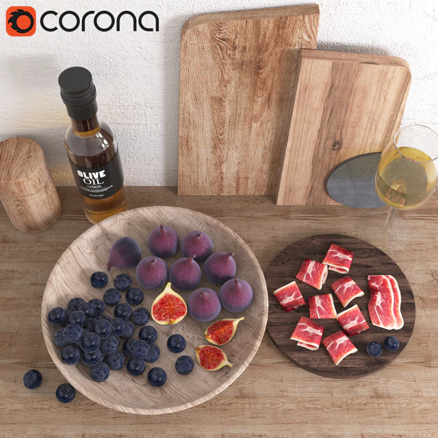 Decorative Set (With wine) — Скачать