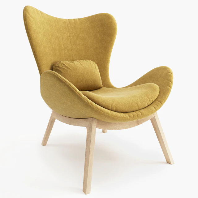 Calligaris LAZY with wooden base — Descargar