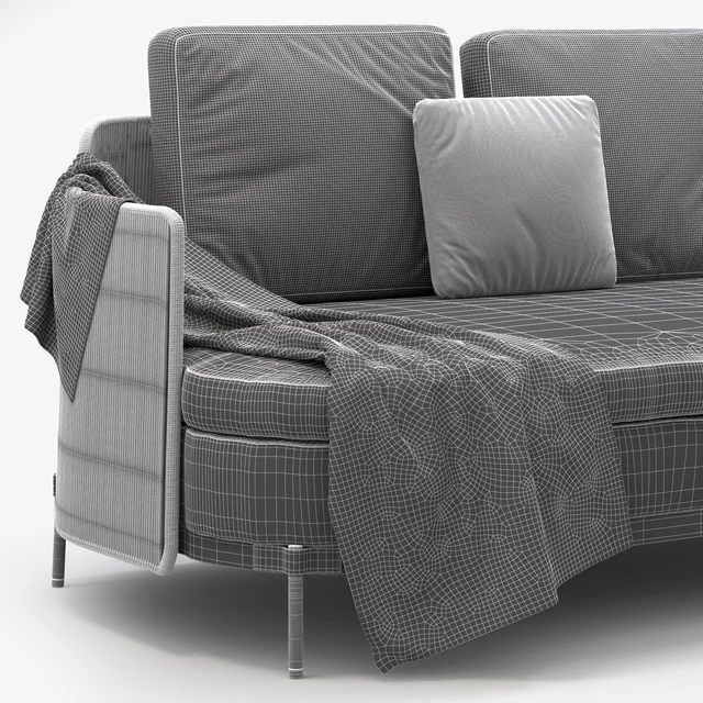 Sofa Cord (outdoor) Minotti — Скачать