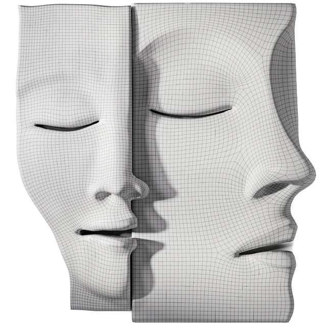 Face Sculpture Mad Objects — Descargar