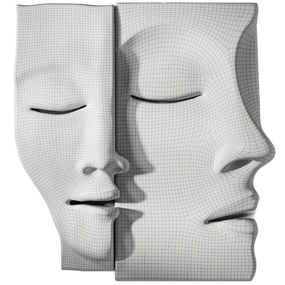 Face Sculpture Mad Objects — Ver 3