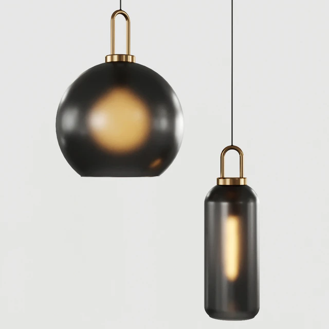Pendant light Lampatron GAUSS Smoke  2 — Descargar