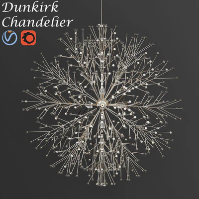 Dunkirk Chandelier by Hudson Valley Lighting — Descargar