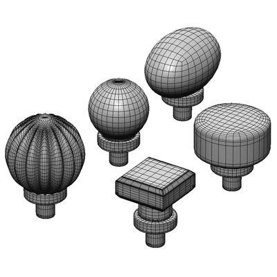 Crystal Furniture Handles — View 2