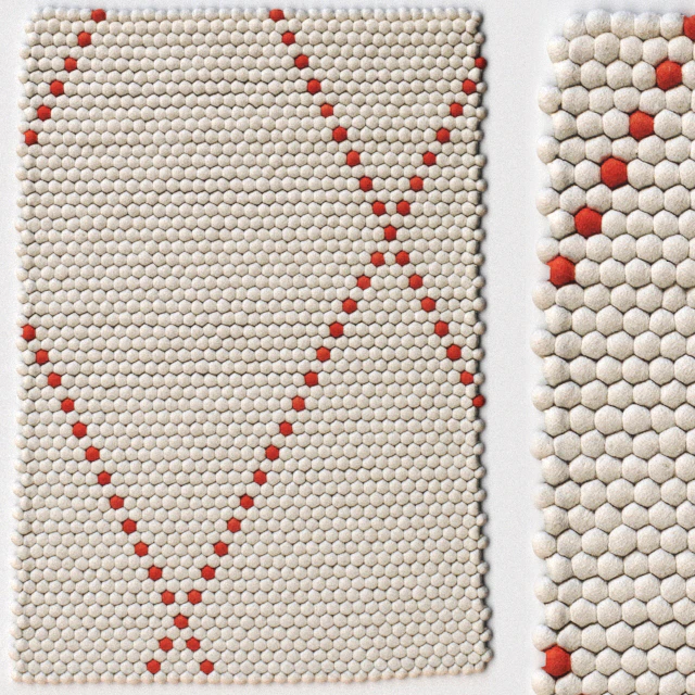 Carpet Hay Dot carpet Poppy Red rug — Descargar