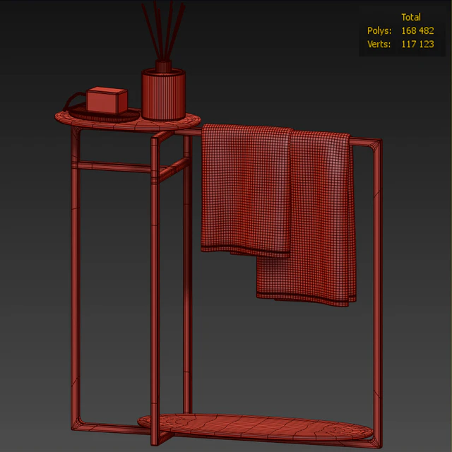 Salvatori Anima freestanding towel rack — Скачать