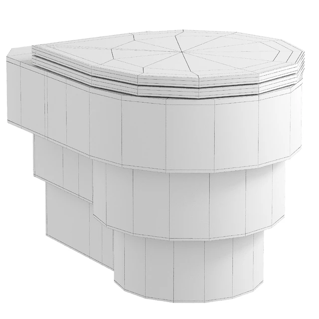Wall-hung ceramic toilet — Скачать