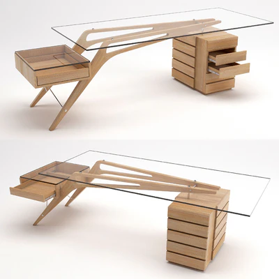 zanotta cavour writing desk — Ver 1