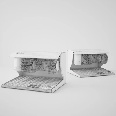Apparatus for cleaning footwear Heute Elegance — Ver 2