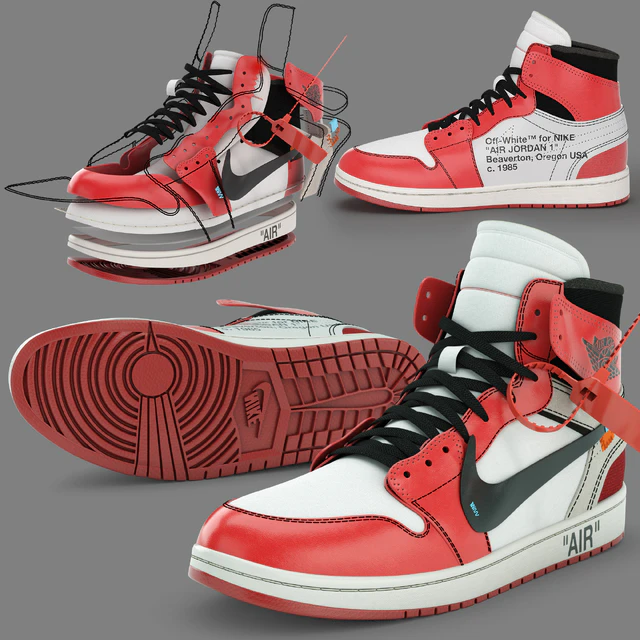 Jordan Off-White NIKE — Скачать