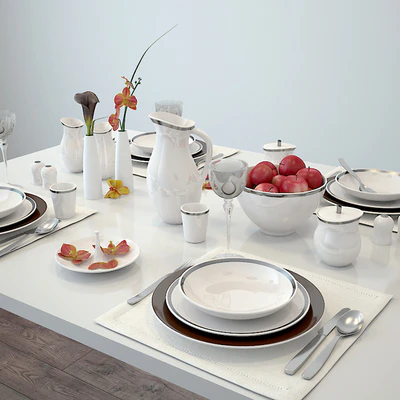 Tableware VINTAGE — Ver 1