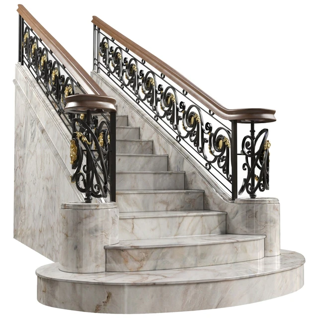 Wrought iron railing Art. 72 — Descargar