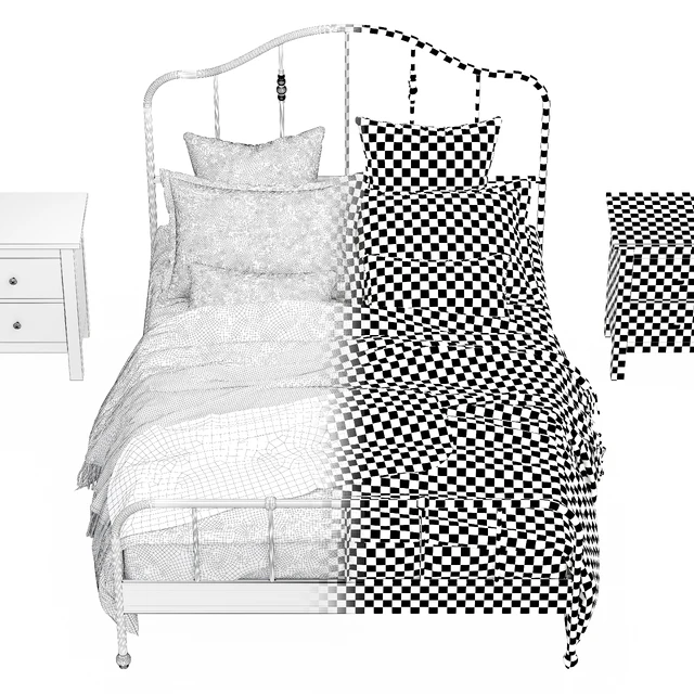 IKEA SAGSTUA Bed — Скачать