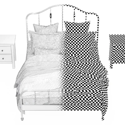 IKEA SAGSTUA Bed — Вид 2