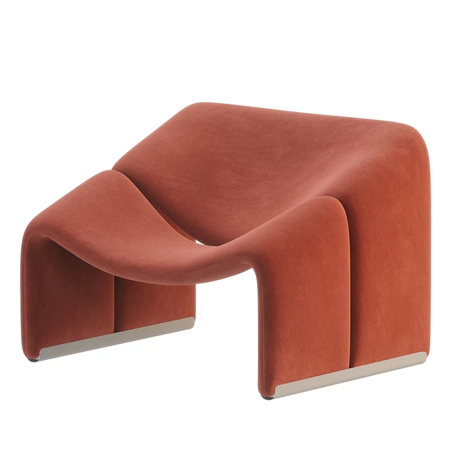 F598 Lounge Chair by Pierre Paulin for Artifort — Descargar