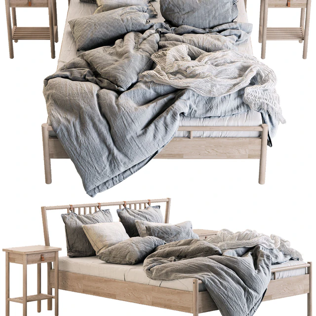 Bed BJORKSNAS Ikea / Ikea — Descargar