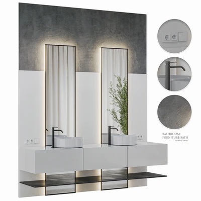 Bathroom furniture Bath Set 46 — Ver 1