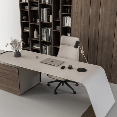 Boss Desk - Office Furniture 483 — Ver 4