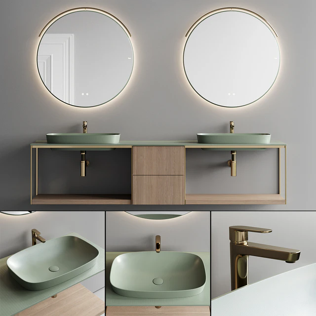 Fiora Sen Vanity Unit Set 3 — Скачать