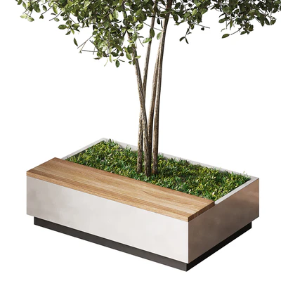 Urban furniture bench Braiton — Вид 2
