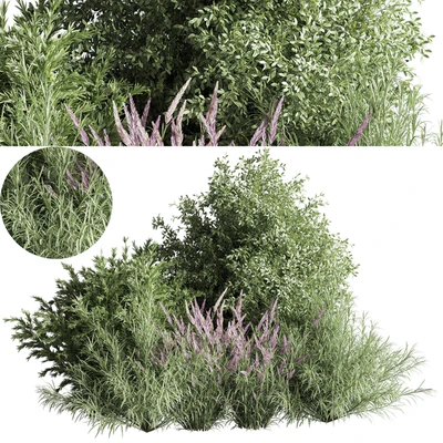mixed plant and bush 01 — Ver 1