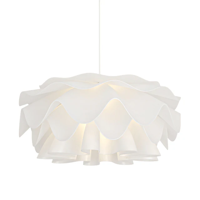Flower Shaped White Pendant Lamp — Скачать