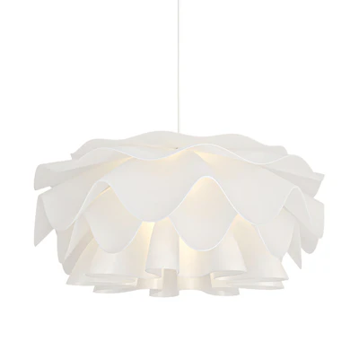 Flower Shaped White Pendant Lamp — Вид 3
