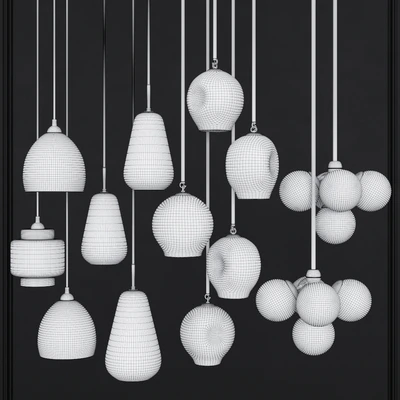 Pendant lights set 016 — Ver 2