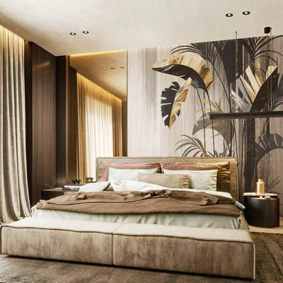 Creativille | Wallpapers | 4250 Tropical Leaves — Вид 5