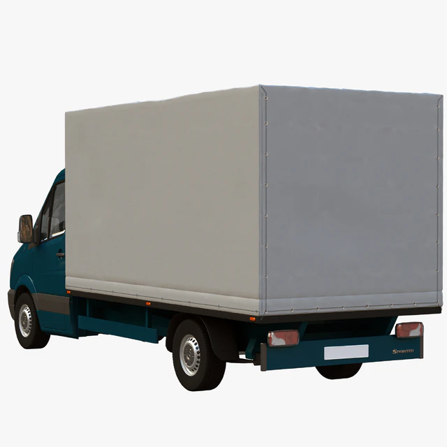 Sprinter Curtainsider truck — Descargar