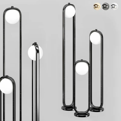 C Ball Floor Lamp 01 — Ver 4